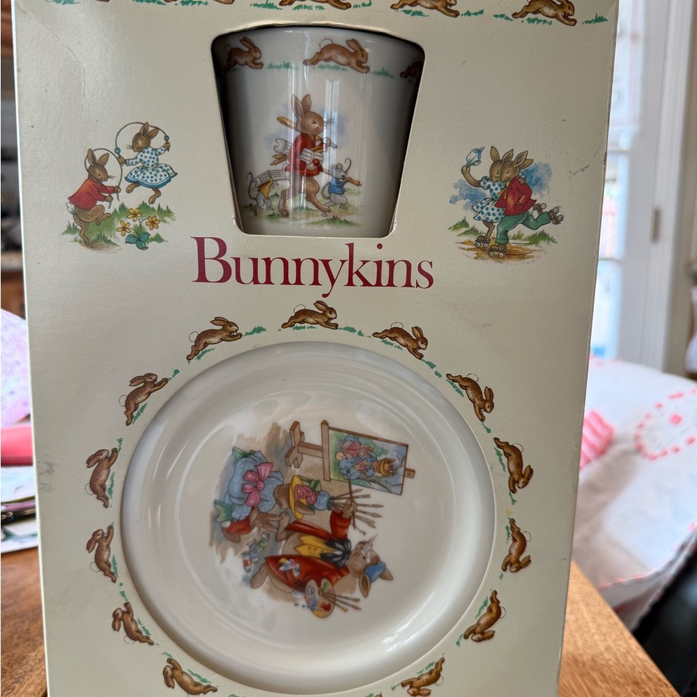 Royal Doulton Bunnykins Set vintage